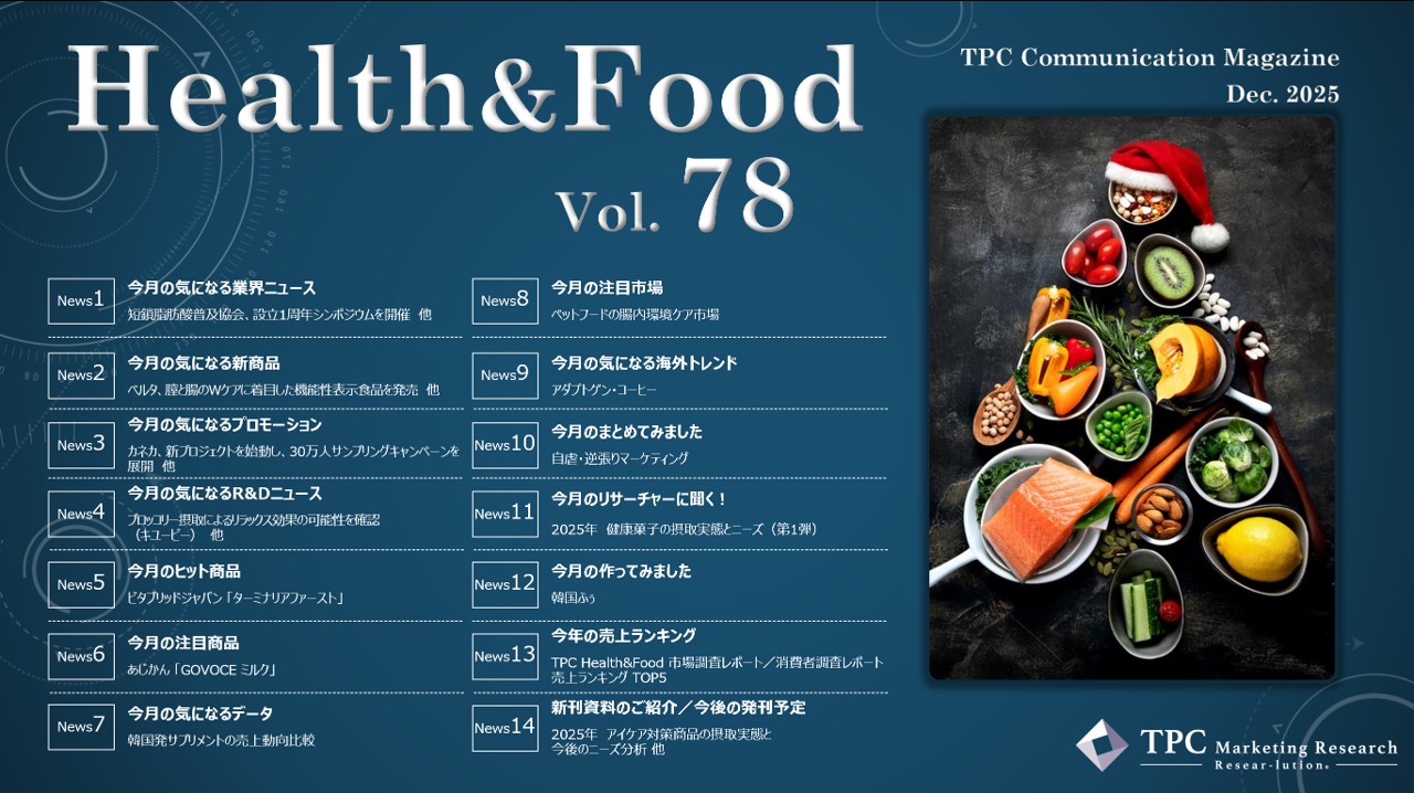 ヘルス&フード ニュースレター Vol.78