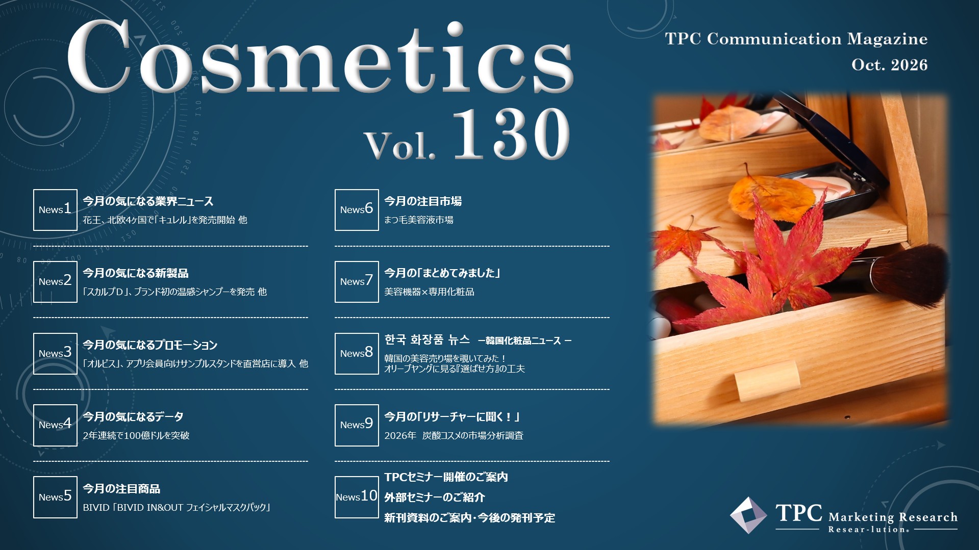 化粧品 ニュースレター Vol.130